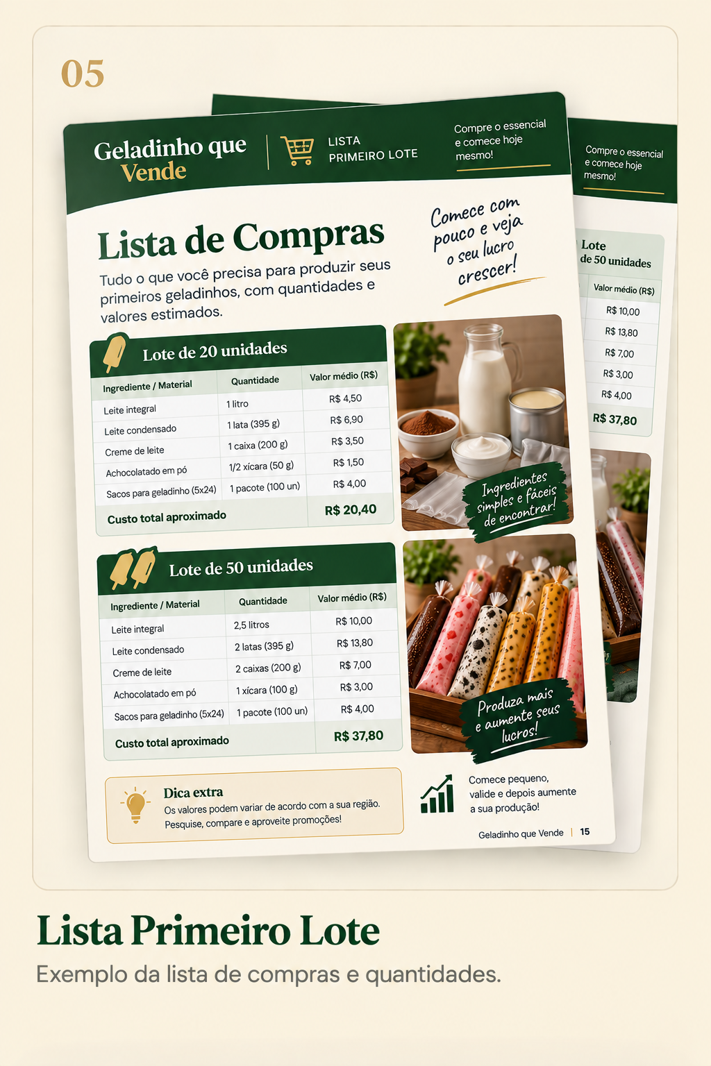 Lista Primeiro Lote