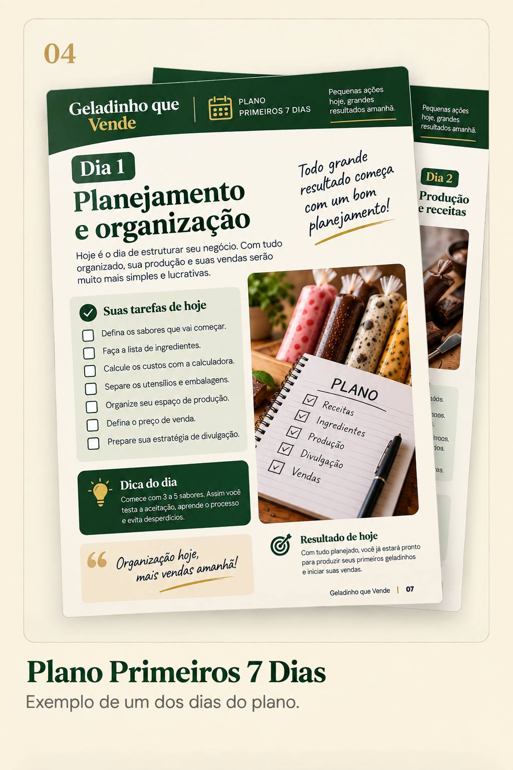 Plano Primeiros 7 Dias