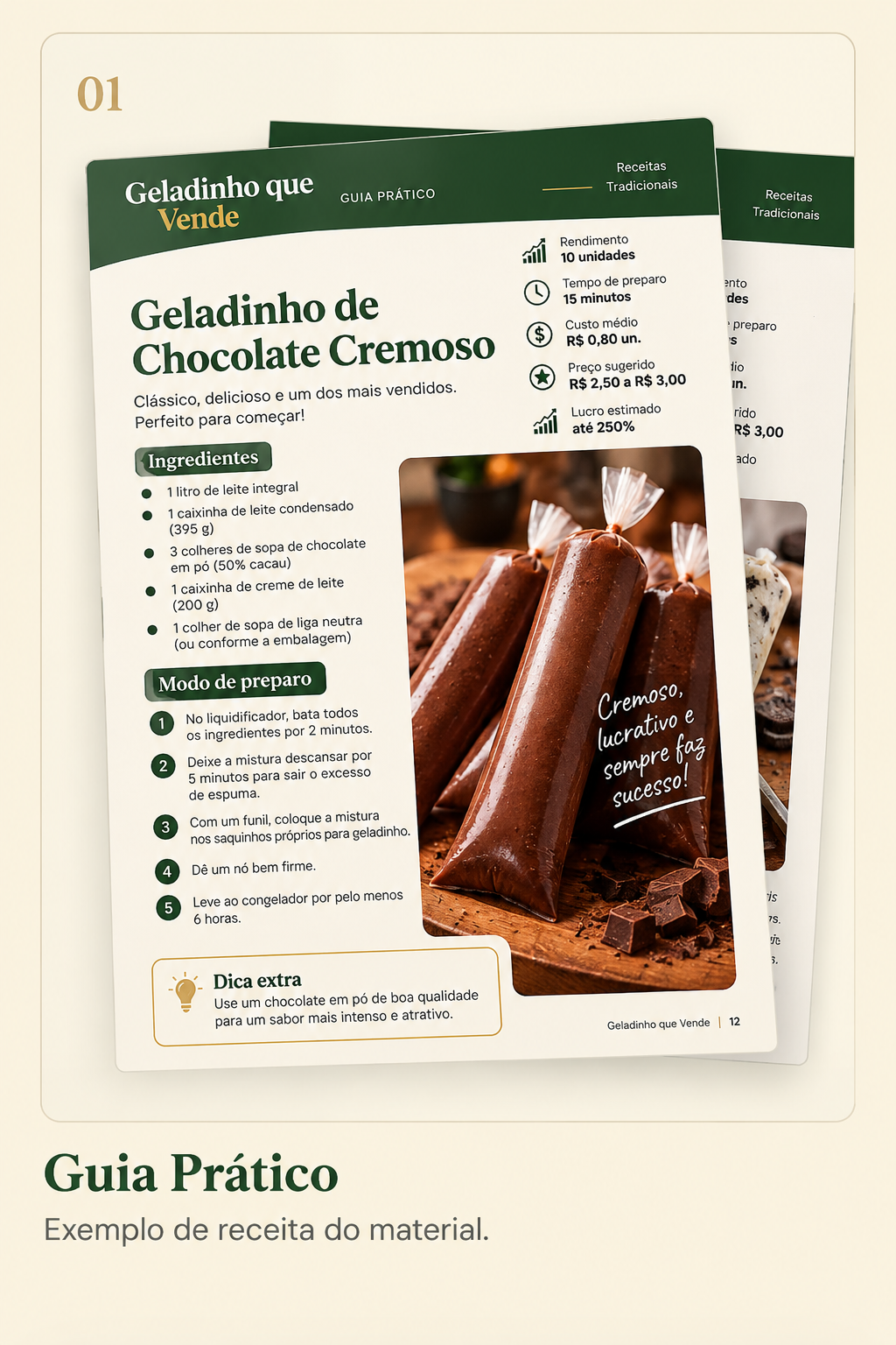 Guia Prático — exemplo de receita